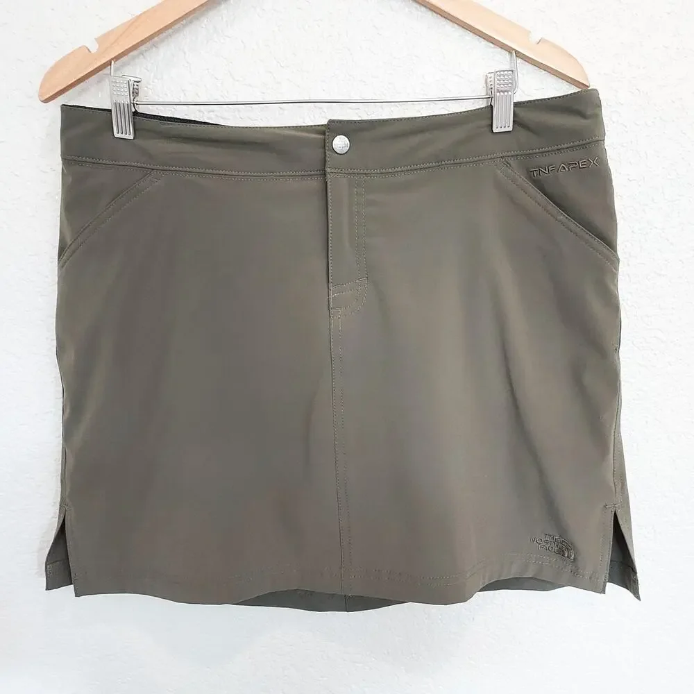 The North Face Olive Green Skort Size 12